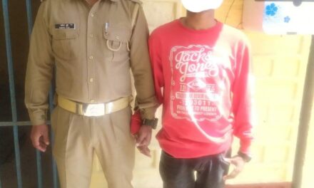 कोतवाली पुलिस द्वारा नकबजनी के अभियुक्त को किया गया गिरफ्तार