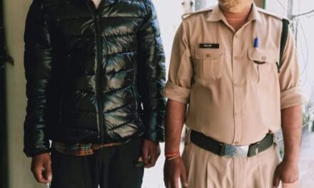 गालीगलौच हल्ला गुल्ला कर शान्ति व्यवस्था बाधित करने पर थाना जाजरदेवल पुलिस ने एक व्यक्ति को किया गिरफ्तार