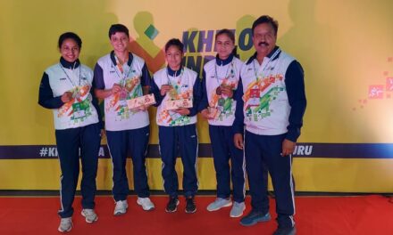 सोबन सिंह जीना विश्वविद्यालय ,अल्मोड़ा उत्तराखंड की महिला बॉक्सिंग टीम ने बैंगलोर में ‘खेलो इंडिया यूनिवर्सिटी गेम्स’ में जीता गोल्ड मैडल।
