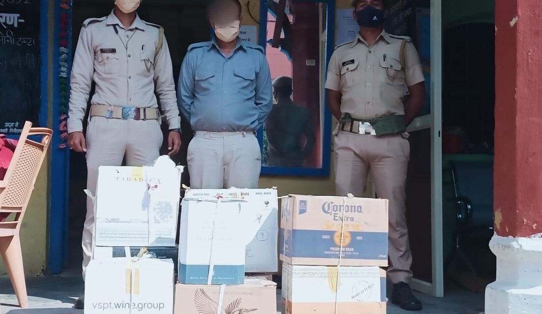 एसएसपी अल्मोड़ा का मादक पदार्थ तस्करों पर कड़ा प्रहार, अल्मोड़ा पुलिस ने किया अवैध शराब के साथ 01 व्यक्ति गिरफ्तार