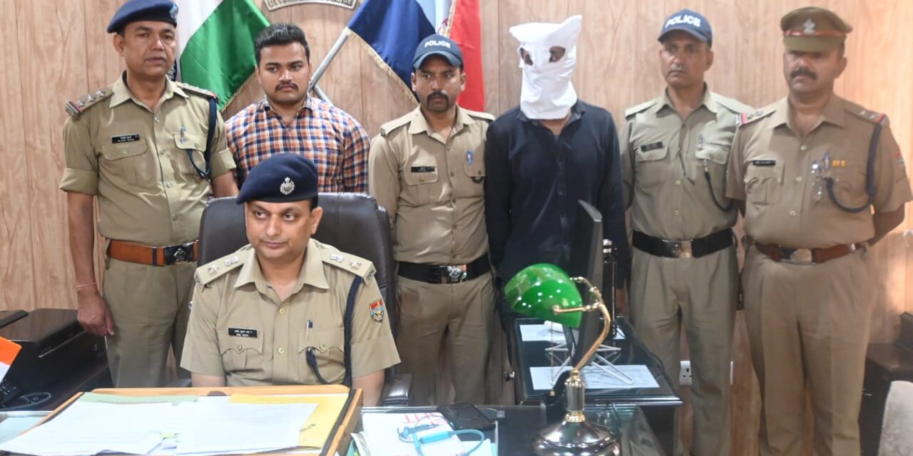 एसओजी व जनपद पुलिस की संयुक्त टीम ने पेशी के दौरान फरार कैदी को चंडीगढ़ से किया गिरफ्तार