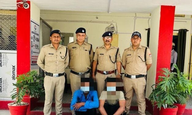 लोहे के गेट चोरी करने वाले शातिर चोरों को रामनगर पुलिस टीम ने  गिरफ्तार कर भेजा जेल।