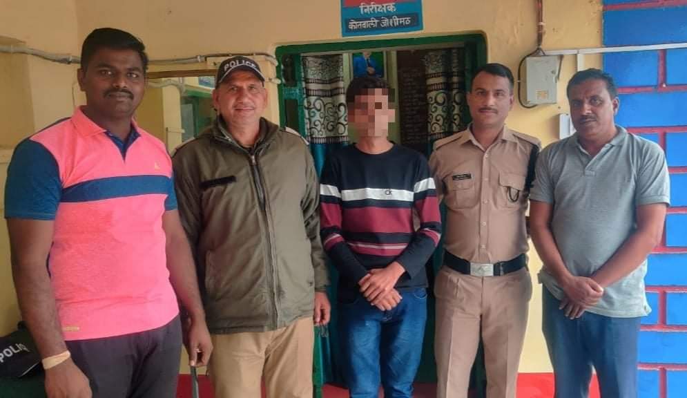 महाराष्ट्र से गुमशुदा युवक को कोतवाली जोशीमठ पुलिस ने सकुशल बरामद कर किया परिजनों के सुपुर्द