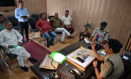एसएसपी अल्मोड़ा द्वारा आगामी नन्दा देवी मेले के दृष्टिगत मेला समिति के सदस्यों के साथ किया गोष्ठी का आयोजन, आगामी नंदा देवी मेले में रहेगी चौकस सुरक्षा व्यवस्था