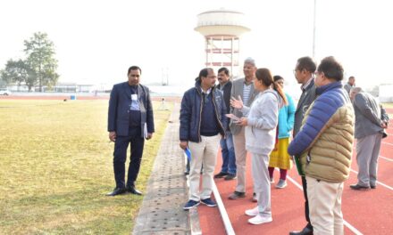 खेल मंत्री ने किया रायपुर स्थित स्पोर्ट्स कॉलेज का निरीक्षण, अधिकारियों को दिए सभी तैयारियां समय से पूरा करने के निर्देश
