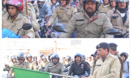 एसएसपी अल्मोड़ा ने दोपहिया वाहन रैली को हरी झंडी दिखाकर किया 33 वें सड़क सुरक्षा सप्ताह का शुभारम्भ