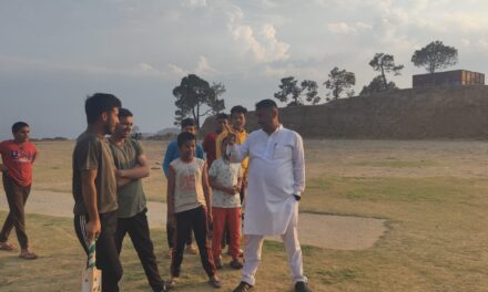 धर्मशाला के इंटरनेशनल स्टेडियम की तर्ज में विकसित किया जाए डीनापानी का खेल मैदान,स्थानीय स्टेडियम में भी लगे सामाजिक,राजनीतिक कार्यक्रमों पर रोक-बिट्टू कर्नाटक