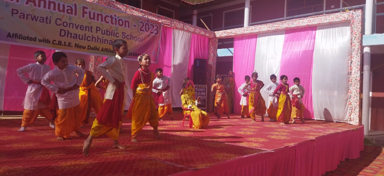 रंगारंग सांस्कृतिक कार्यक्रमों के साथ पार्वती कॉन्वेंट पब्लिक स्कूल का वार्षिक उत्सव संपन्न।