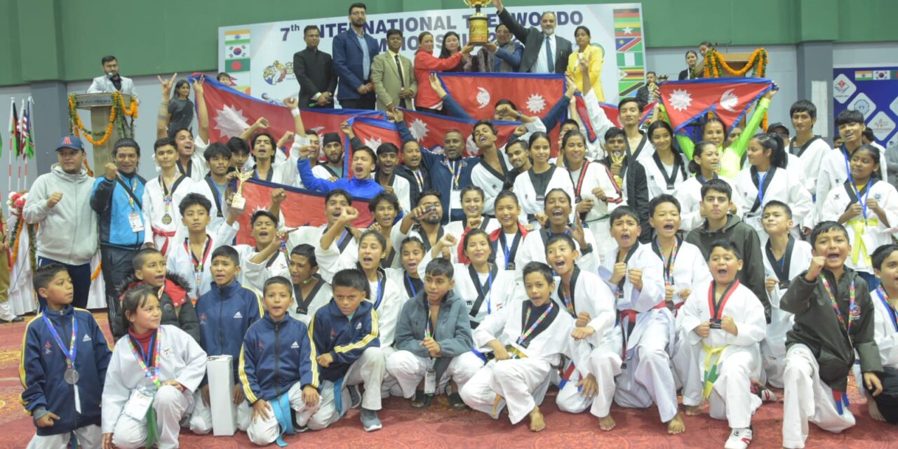 खेल मंत्री रेखा आर्या ने किया 7वीं अंतरराष्ट्रीय ताइक्वांडो प्रतियोगिता में प्रतिभाग,खिलाड़ियो का बढ़ाया हौशला