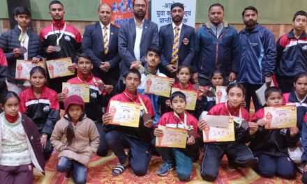 राज्य स्तरीय खेल महाकुंभ कराटे प्रतियोगिता में अल्मोड़ा के खिलाड़ियों ने 04 रजत 9 कांस्य पदक अर्जित किए