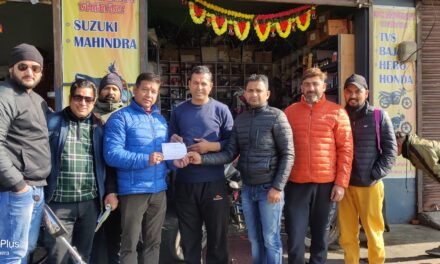 देवभूमि उद्योग व्यापार मंडल अल्मोड़ा ने चलाया माल रोड़, लिंक रोड से खोल्टा में सदस्यता अभियान
