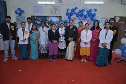 International Nurses Day Celebrated with Enthusiasm at Maa Ambe Institute